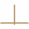 Ekena Millwork Eugene Smooth Timber Gable Bracket, Western Red Cedar, 84"W x 56"H x 3 1/2"D x 3 1/2"F, 16/12 Pitch GBW084X56X0404EUG00SWR - alternate 1